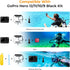 K&F Concept Waterproof Case with Dive Filters for GoPro Hero 12/11/10/9 Black, Protective Underwater Dive Housing