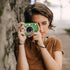Mini EVO Case, Protective Case for Fujifilm Instax Mini EVO Hybrid Instant Camera, Lightweight Full Protector - Green