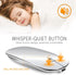 Slim Mini Bluetooth Mouse, Portable Flat Wireless Rechargeable Mouse, Ultra-Thin, Compatible with Laptop, PC, Tablet