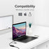 Plugable 2.5GB USB Ethernet Adapter for Laptop, 2-in-1 USB-C and USB Compatible, RJ45 2.5 Gigabit LAN