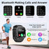 Hwagol Smart Watch with Call Function, 1.85 Inch Fitness Tracker, Heart Rate/Sleep Monitor, Android iOS