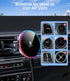 MOKPR Universal Air Vent Clip for Wireless Car Charger & Mount, Ultra Strong Anti-Shake Grip for Phone Holders