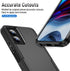 Heavy-Duty Rugged Case for Moto G Power 5G 2024, Military Grade Drop Tested with Screen Protector - Black