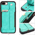 TOOVREN Upgraded iPhone 7 Plus Wallet Case, iPhone 8 Plus Wallet Case with Card Holder, Perfect for Travel, Aqua