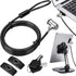 AboveTEK Laptop Lock, Tablet Lock Security Cable, 2 Keys Sturdy Steel iPad