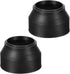 PATIKIL 52mm Camera Lens Hood, 2Pcs Rubber Collapsible Protector for Nikon, Fujifilm, Pentax, Leica
