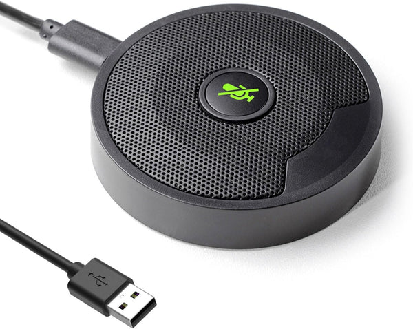 DricRoda USB Microphone for PC, Computer Microphones, Omnidirectional Condenser Mic with Noise Cancelling