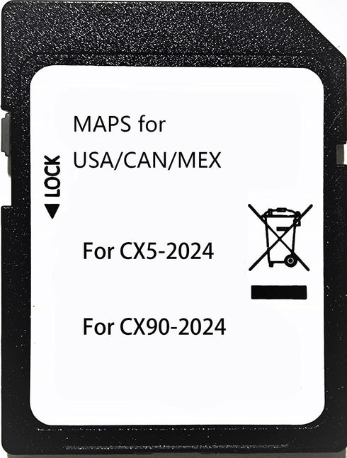 Ulfeng Latest Navigation sd Card Compatible with M-da CX5-2024 CX90-2024
