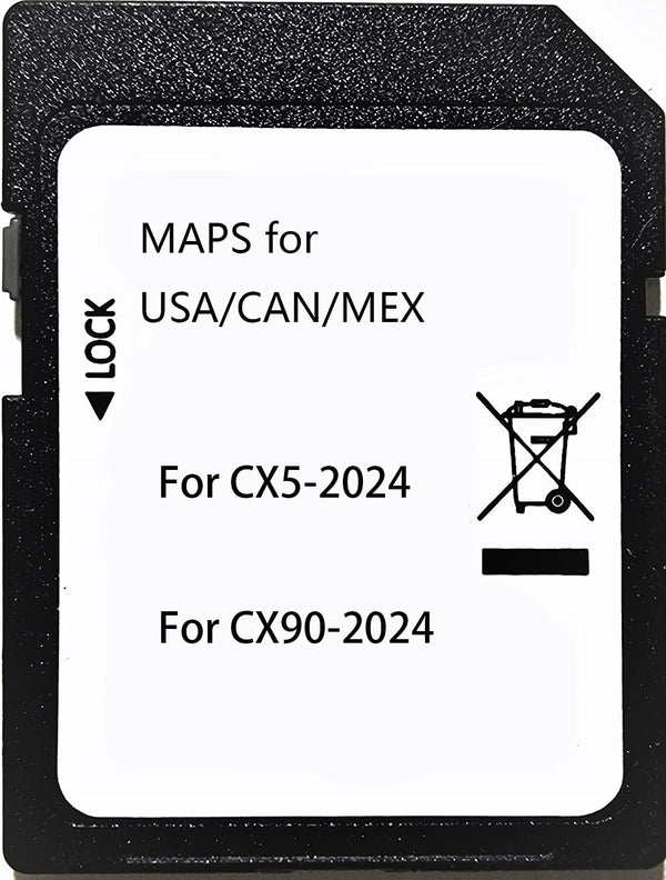 Ulfeng Latest Navigation sd Card Compatible with M-da CX5-2024 CX90-2024