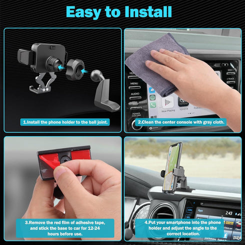 Kaishengyuan 2016 2017 2018 2019 2020 2021 2022 2023, 3rd Upgraded Car Phone Holder for Toyota Tacoma Gen Tacoma