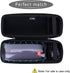 LTGEM Hard Case for JBL Pulse 4 Waterproof Portable Bluetooth Speaker - Travel Protective Carrying Storage Bag(Black+Black)