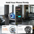 A2C Phone Holder for Peloton Bike, Stroller Phone Holder with Strong Magnets, Adjustable Strap Phone Mount for Shopping