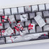 Tsungup PBT Keycaps - Side Printed Keycap Set, 135 Keys Double Shot Shine Through Landscape Painting Custom Keycaps for
