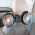Hayousui Backseat Car Fan for Kids: Battery & USB Powered 5V/2A Rear