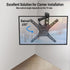 MOUNTUP Full Motion TV Wall Mount for Most 26-50 Inch TVs, Max VESA 300x300mm Wall Mount TV Bracket with Swivel Tilting