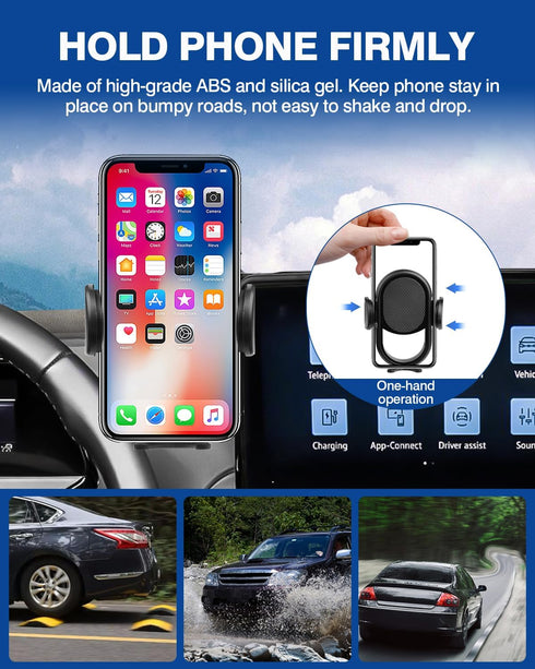 Autorder Car Phone Holder for 2020-2025 Volkswagen ID.4 - 12-Inch Screen Cell Phone Mount with 360 Degree Rotation