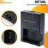MH-24 Cameras Battery Charger for Nikon EN-EL14 EN-EL14A Battery for Nikon D3100 D3200 D3300 D3400 D3500 D5100 D5200