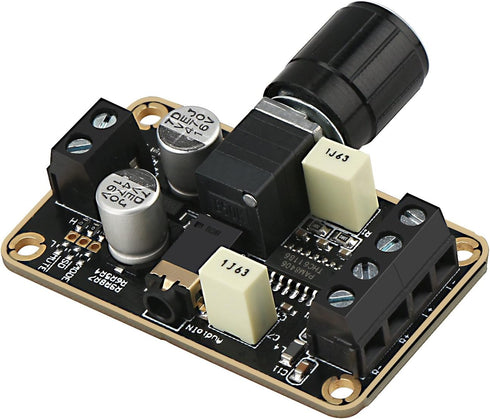 DROK PAM8406 Audio Amplifier Board, 5W+5W Mini Digital Stereo Power Amp, 2.0 Dual Channel Class D for Speaker