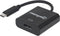 MANHATTAN Super High Speed USB 3.1 Type-C-DisplayPort Converter Connector/Converter Black