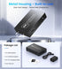 Happfeel 1 4 1x4 5V 4K@30Hz, 1080P@120Hz, 3D, HDMI Splitter in Out Mirror Display Only, Powered HDMI Video Splitter