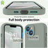 LOVE 3000 Calke Green iPhone 14 Case, Premium Silicone with Soft Anti-Scratch Microfiber Lining Shockproof