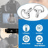 5 Pcs 1/4" Camera Tripod Screw, Stainless Steel Thread D-Ring Quick Release Camera Screws