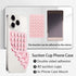 Generic 3 3.93 2.55 inch Pieces Suction Cup Phone Case, Silicone Suction Phone Case Mount, Adhesive Cellphone Grip
