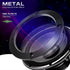 Facmogu 2PCS 4in Black Round Speaker Grills Cover, Metal Mesh Replacement for 4 Inch Woofer Speakers