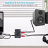 ATNEDCVH 3.5mm 1 2 2 1 2-Way RCA Port in Out / in Out Bi-Directional Audio Switcher, Stereo L/R Sound Channel Speaker