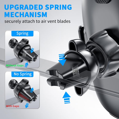 APPS2Car Suction Cup Phone Mount for Windshield/Dashboard/Air Vent with Sticky Gel Pad, Compatible with All Cellphones