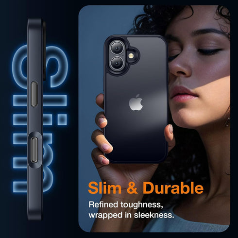 Yriklso 16 16 for iPhone Case, Shockproof for iPhone Phone Case, Military Grade Drop Protection, Protective Hard Back