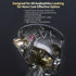 KZ EDX Lite in-ear Headphones, HiFi Earphones with Detachable Cable, Audiphiles ‘in-ear Monitor (Transparent)