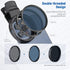 NEEWER 58mm Lens Filter Kit with Mobile Phone Lens Clip, CPL, ND32, 6 Point Star Filter, 4 Graduated Filters for iPhone