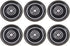 uxcell 0.5W 8 Ohm Micro Internal Speaker Magnet Loudspeaker, 30mm Dia, 6pcs