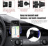 Bling Car Phone Holder, 360 Degree Adjustable Crystal Mount for Dashboard, Air Vent, Windshield (Royal Blue)