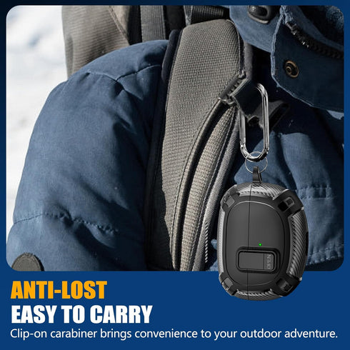 Bose Ultra Open Earbuds Case Cover (2024) with Cleaner Kit, Military Hard Cover with Lock and Keychain for Accessories
