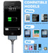 Herfair USB to 30 Pin Charger Cable Nylon Braided USB Charging Cord Compatible with i-Phone 4/4s/3G/3GS, iPad 1 2 3, iPod Touch 4 3 2 1, iPod Classic 3 2 1 (3FT)
