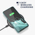 kwmobile Case Compatible with Samsung Galaxy S21 - TPU Silicone Phone Cover with Soft Finish in Arctic Night