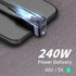 Poyiccot 180 Degree USB C Adapter, 2Pack U Shape USB C Adapter 240W, 40Gbps, Support 8k Video Audio Display for Laptop