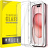 JETech 3-Pack Tempered Glass Screen Protector for iPhone 15 6.1-Inch, HD Clear, Case-Friendly, Easy Installation Tool