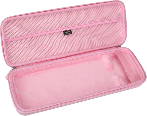 Aproca Pink Hard Travel Storage Case, for Logitech K380 Multi-Device Bluetooth Keyboard and Logitech Pebble M350 / i345 Mouse