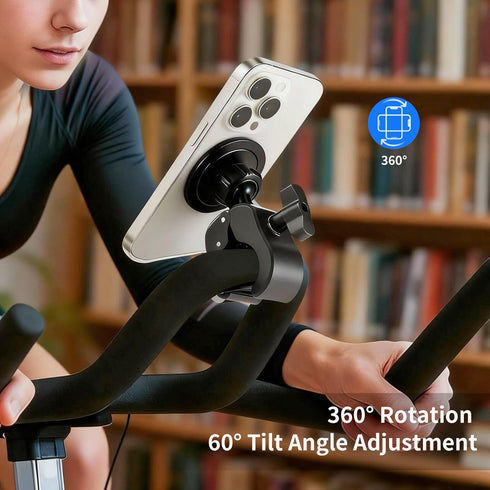 STEARBOR 0.4-2" 16 15 14 13 12 Magnetic Phone Holder Clamp Mount Strong Magnet Mount for Gym, Microphone Stand