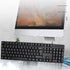 BTSEURY K1800 104 4.9ft USB Wired Gaming Keyboard Keys, Minority Language, Cable, Ergonomic Design for Office