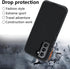 Samsung Galaxy S21 FE 5G Case - Heavy Duty, Military Grade, Shockproof, Dropproof, Dust-Proof (Black)