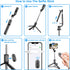 SelfieShow Extendable Selfie Stick Tripod with Wireless Remote and Stand, Portable, Lightweight for iPhone 15 14 13 12