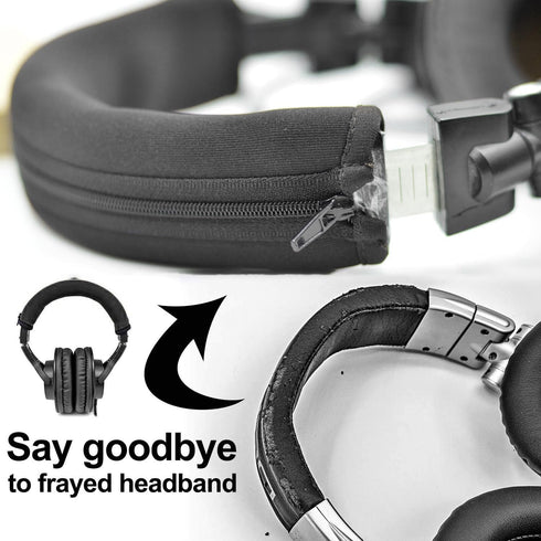 ATH M50X Headband Cover Replacement Protector Compatible with Audio Technica M30 M40 M50 M50X M50S M40X M20X M30X