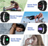 Smart Watch for iPhone/Android Phones, 1.9" HD Screen, Fitness Tracker: Heart Rate/Sleep Monitor/Pedometer/Calories,