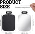 Alrhso 10 (1.5" 2" Metal Plate for Magnets, Pcs Adhesive Thin Plates Compatible with Magnetic Car Phone Holder