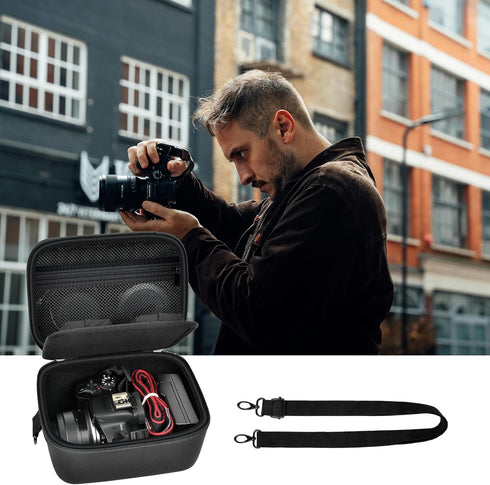 R100 R50 GWCASE Compact Case Compatible for Canon EOS Mirrorless Camera, Travel Storage Cameras Crossbody Bag for Video