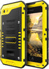 Beasyjoy Metal Case for iPhone SE 2022/3rd/2020/8/7, Waterproof Heavy Duty with Screen Protector, Yellow